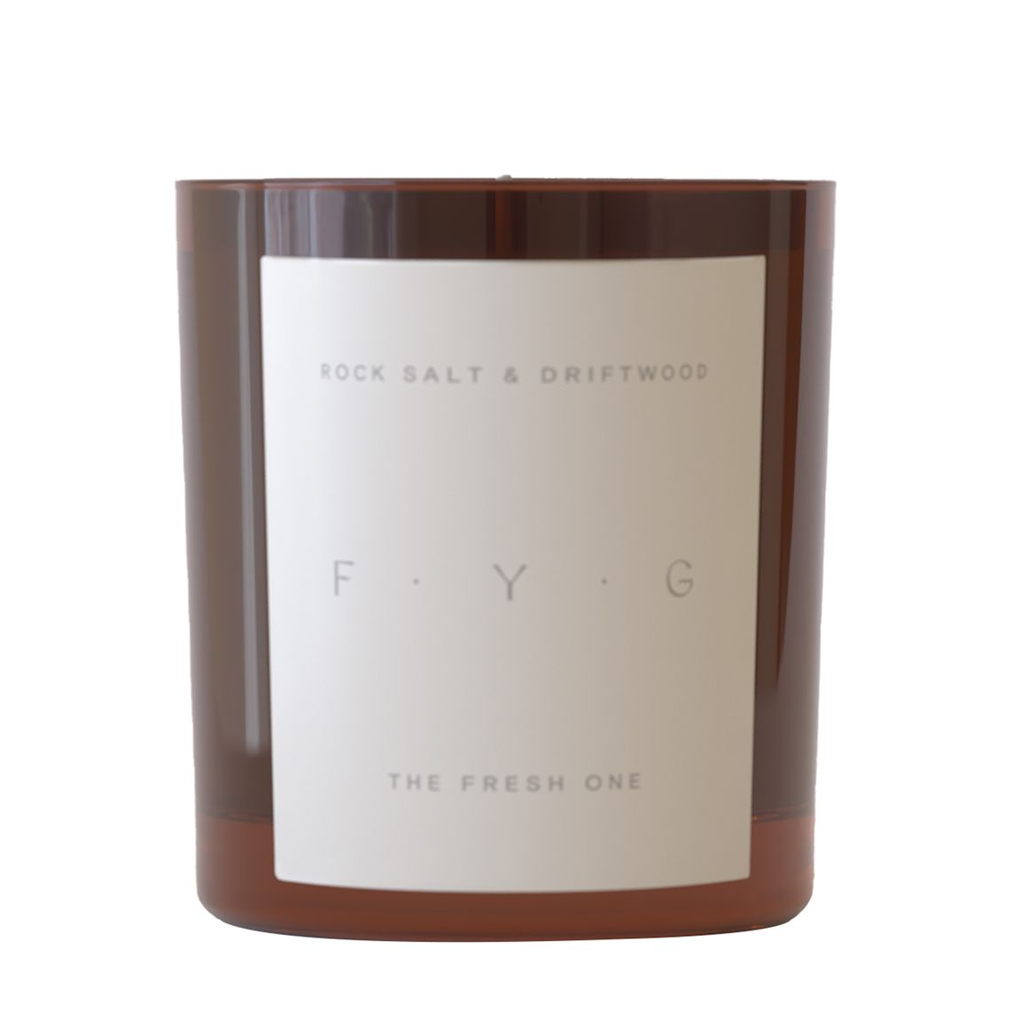 Rock Salt & Drifwood Scented Candle 220g main product photo