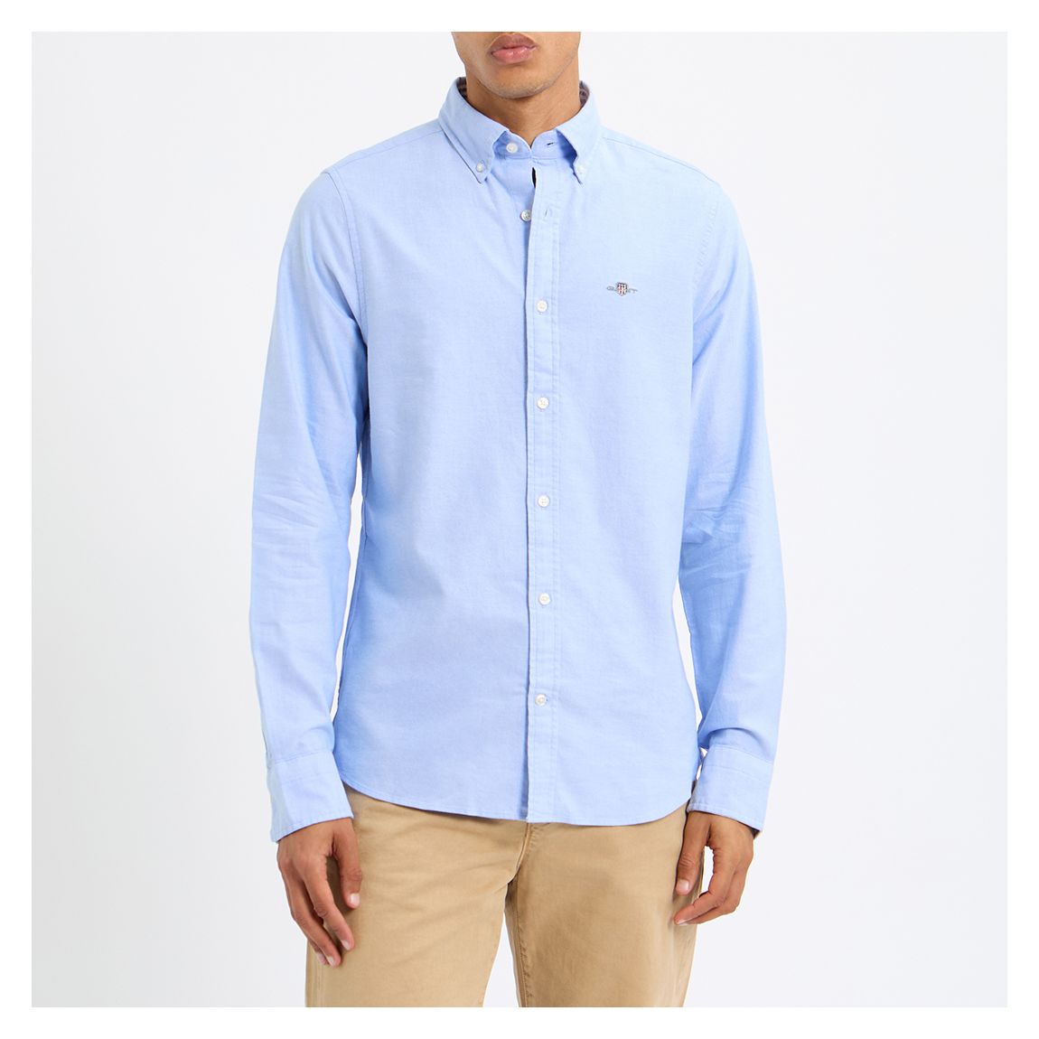 Blue Slim Oxford Shirt main product photo