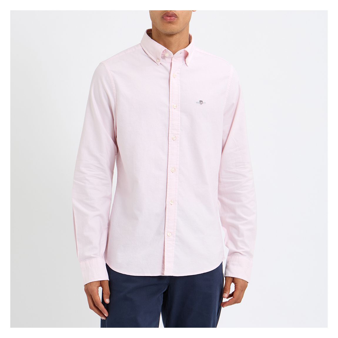 Pink Slim Oxford Shirt main product photo