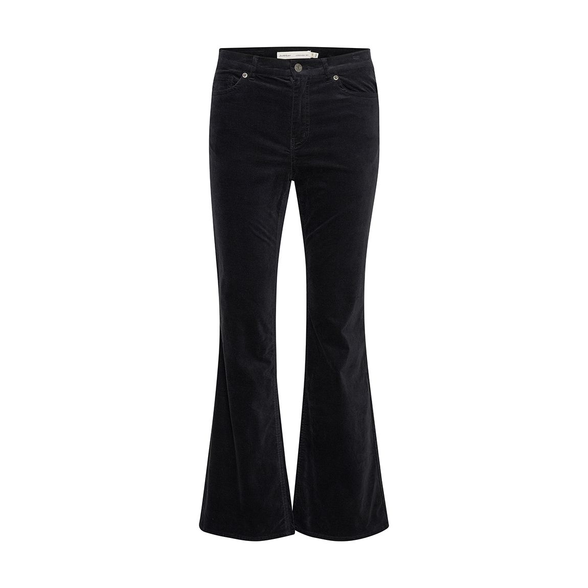 Black Eisha Crop Flare Jeans main product photo