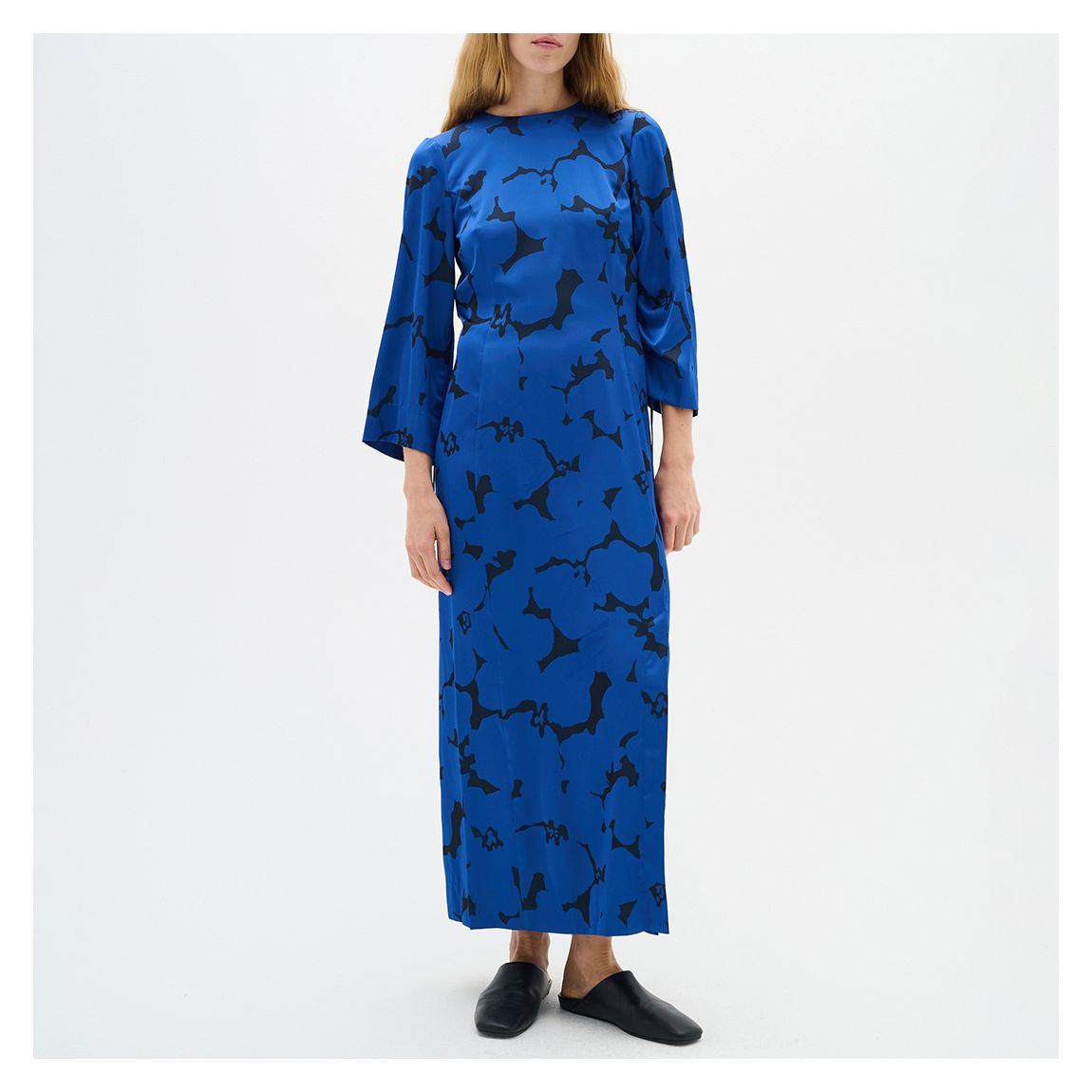 Royal Blue Pattern Dress main product photo