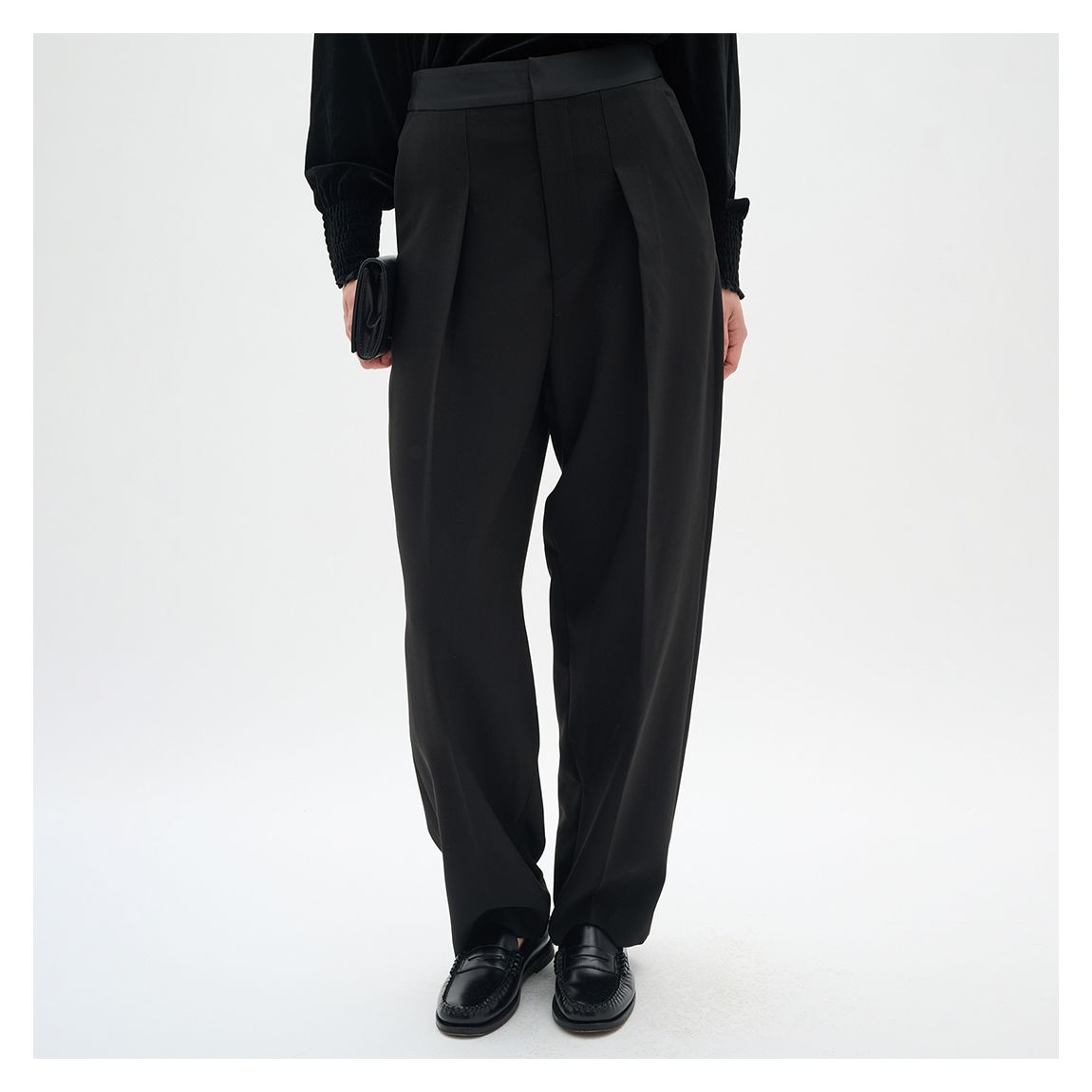Black Yael Tailored Pant main product photo