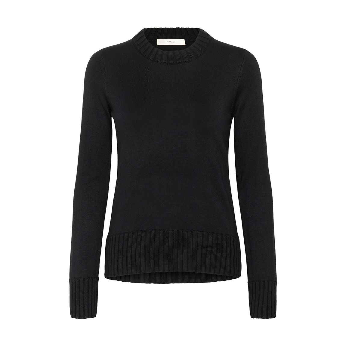 Black Midley Crew Pullover main product photo