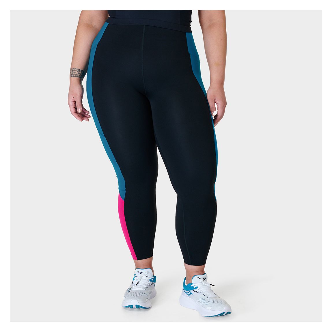 Power UltraSculpt High-Waist Workout Legging Colour Block main product photo