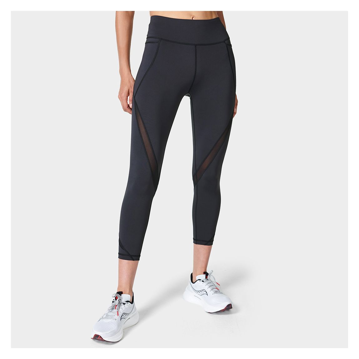 Power Icon 7/8 Legging - Black main product photo