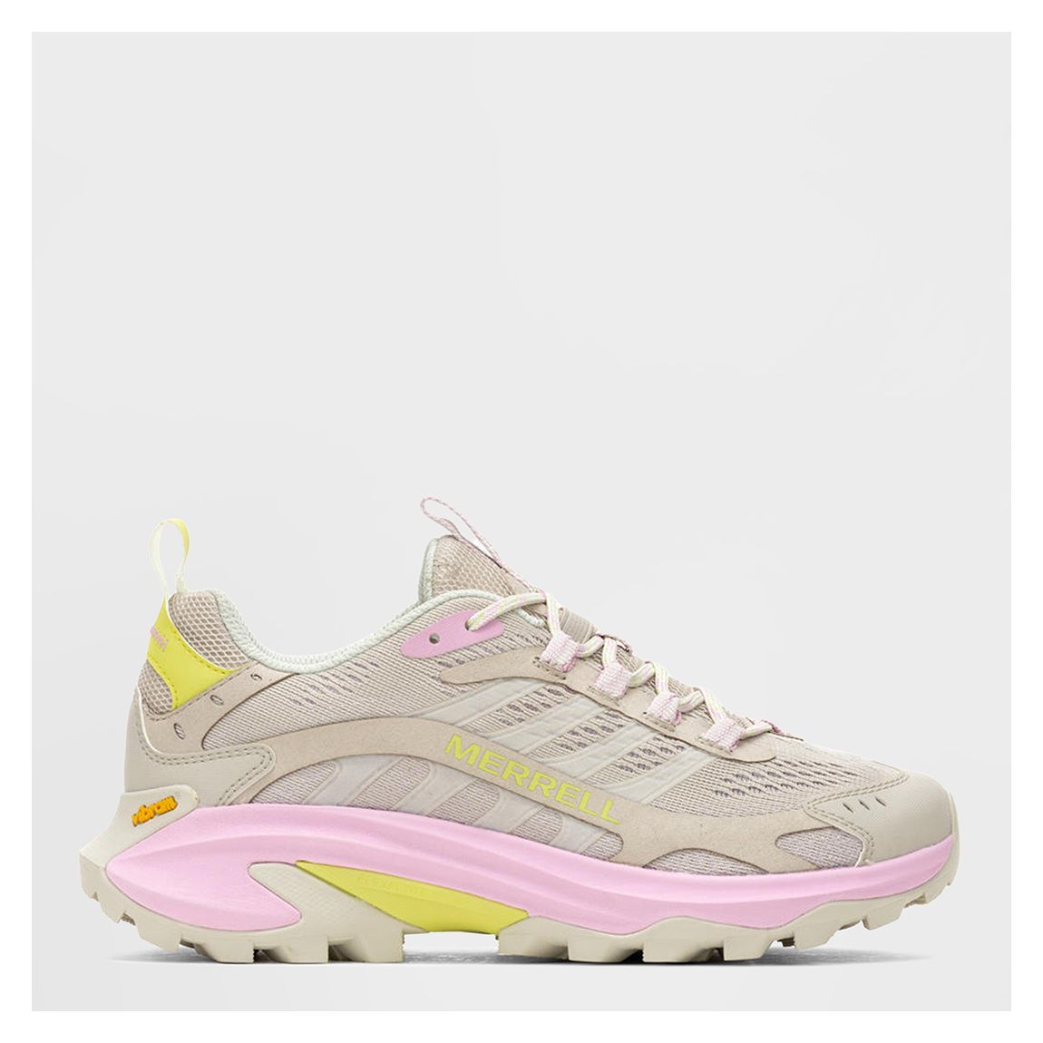 Merrell Womens Pink/Silver Moab Speed 2 Walking Shoes main product photo