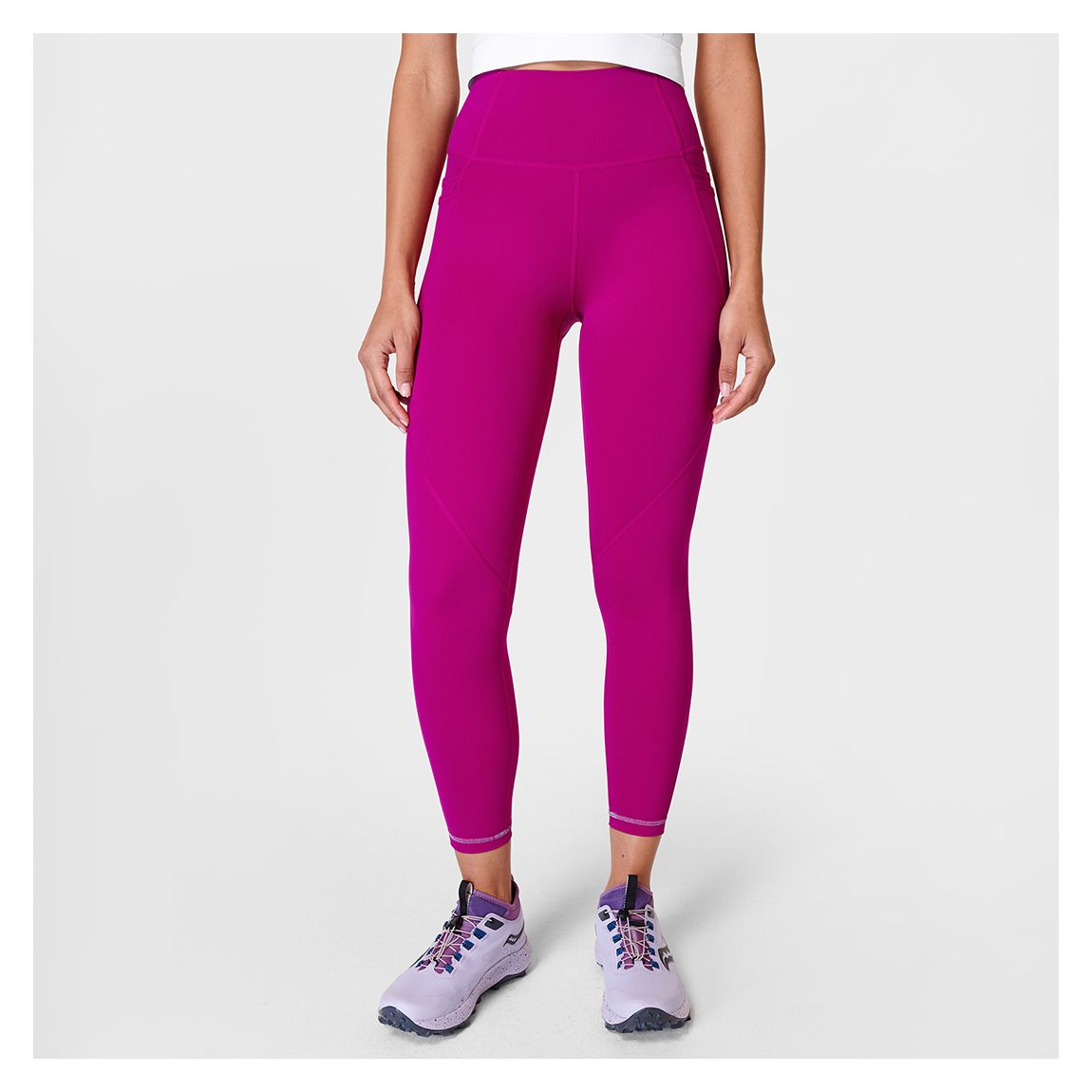 Power Pro Workout Leggings - Magenta Fusion Purple main product photo