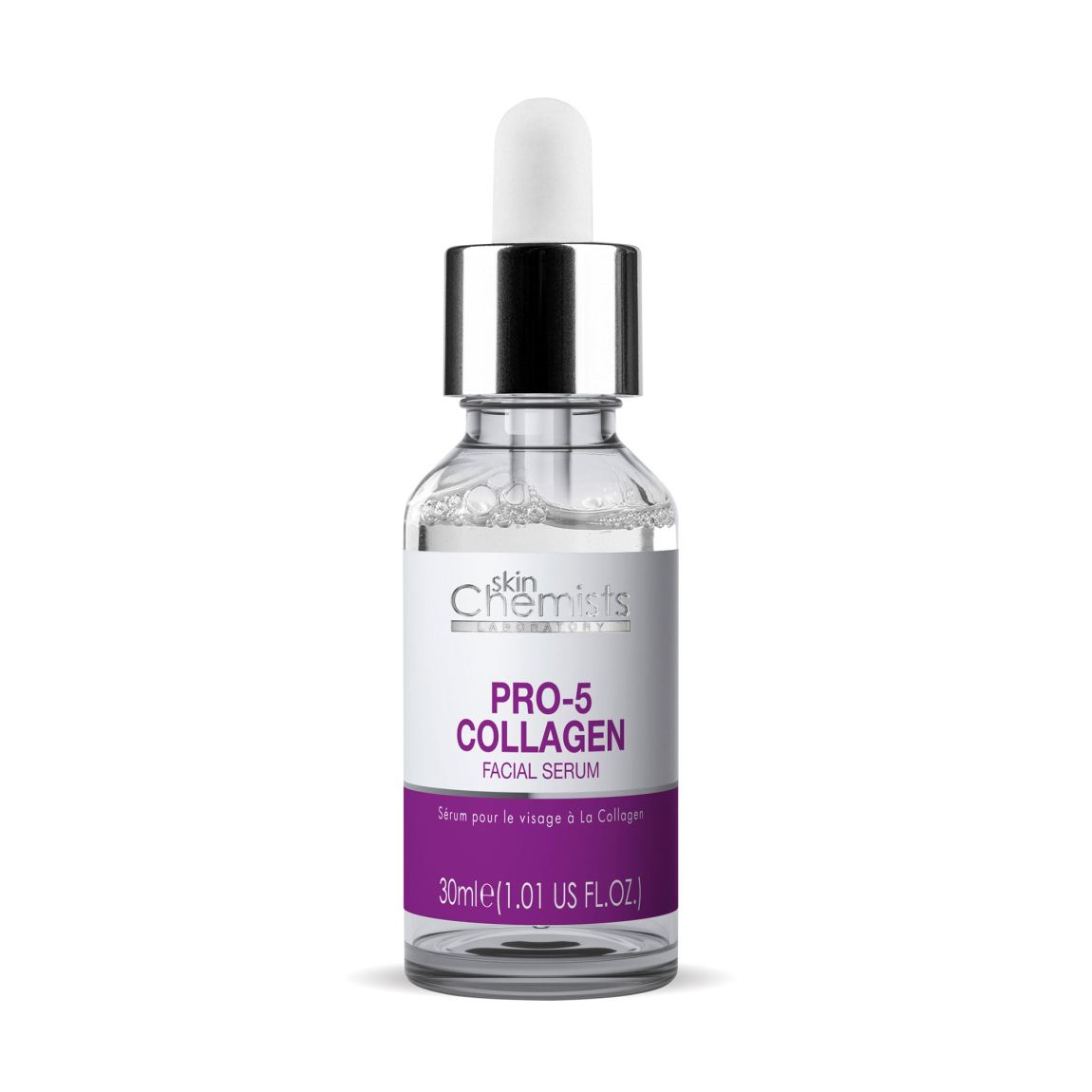 skinChemists Pro-Collagen 5 Facial Serum 30ml main product photo