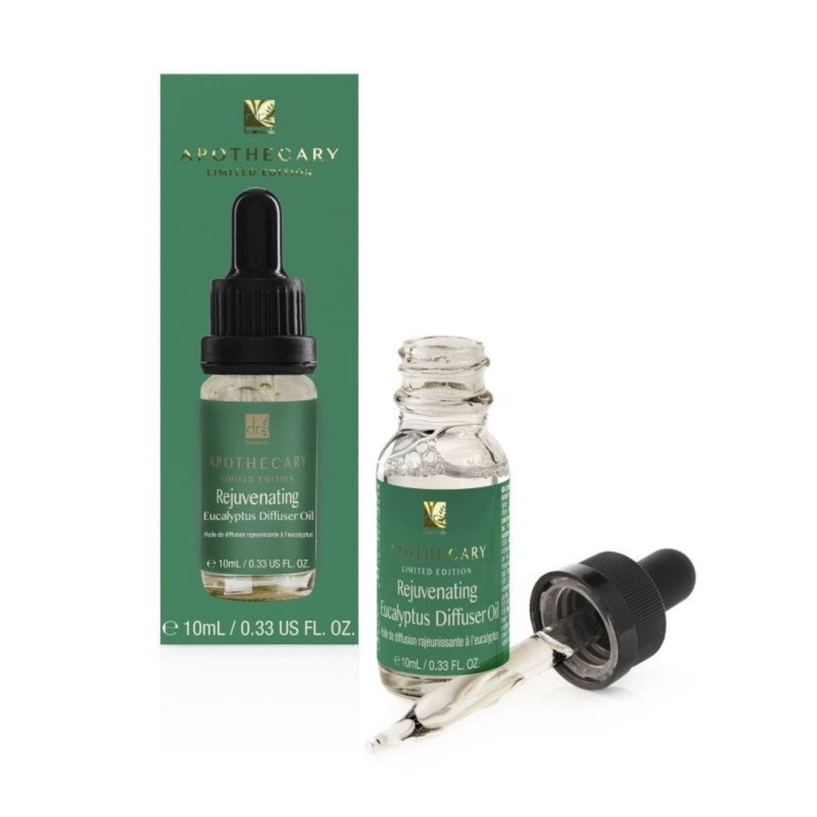 Dr Botanicals Rejuvenating Eucalyptus Diffuser Oil 10ml main product photo