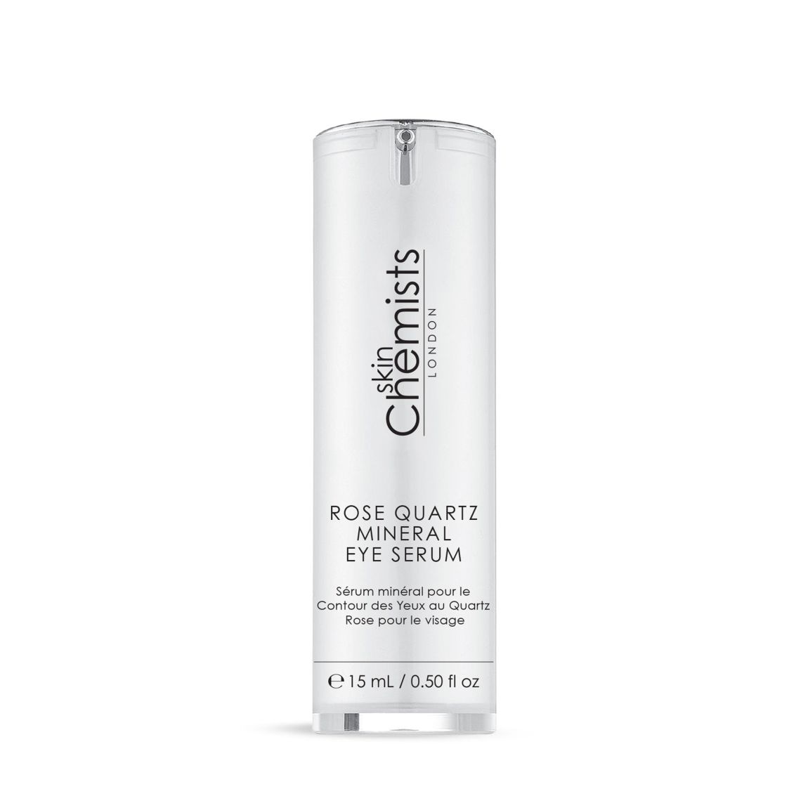 skinChemists Rose Quartz Mineral Eye Serum 15ml main product photo