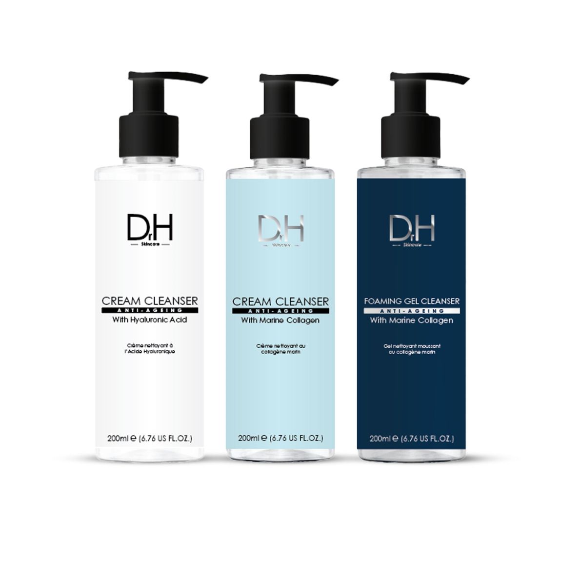Dr H Anti-Ageing Hydration & Cleansing Pack main product photo