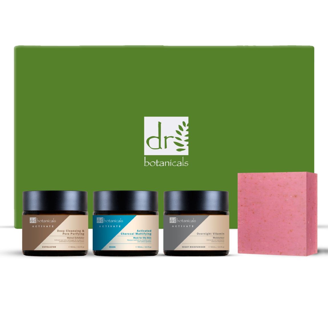 Dr Botanicals Anti-Ageing Activate Morning Skincare Gift Set main product photo