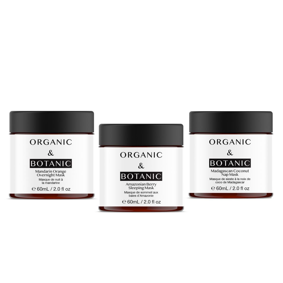 Organic & Botanic Overnight Mask Trio Pack main product photo