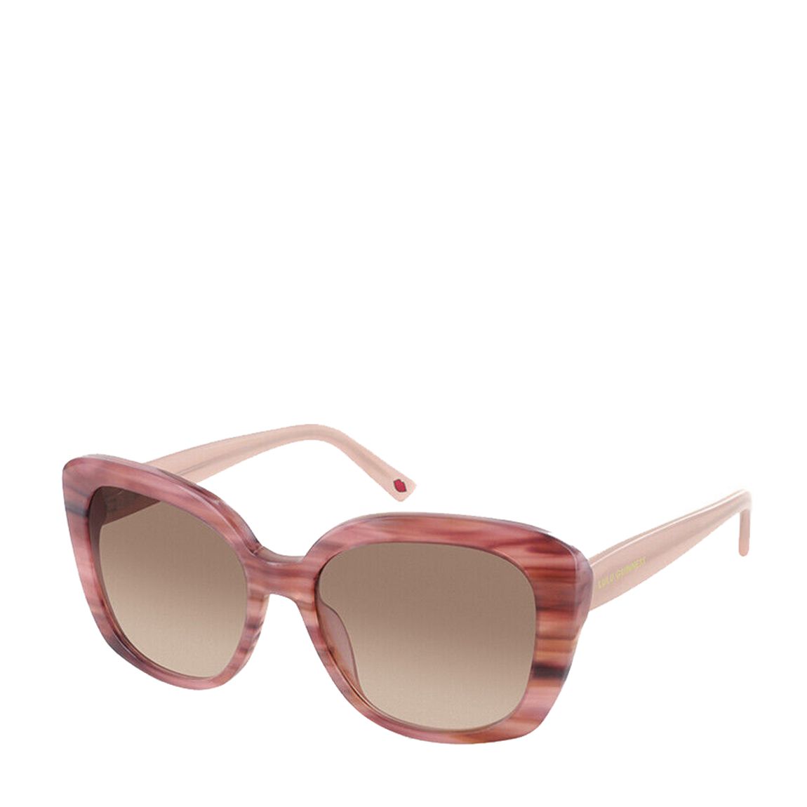 Pink Pattern/Brown Lens Lulu Guiness Womens Sunglasses main product photo