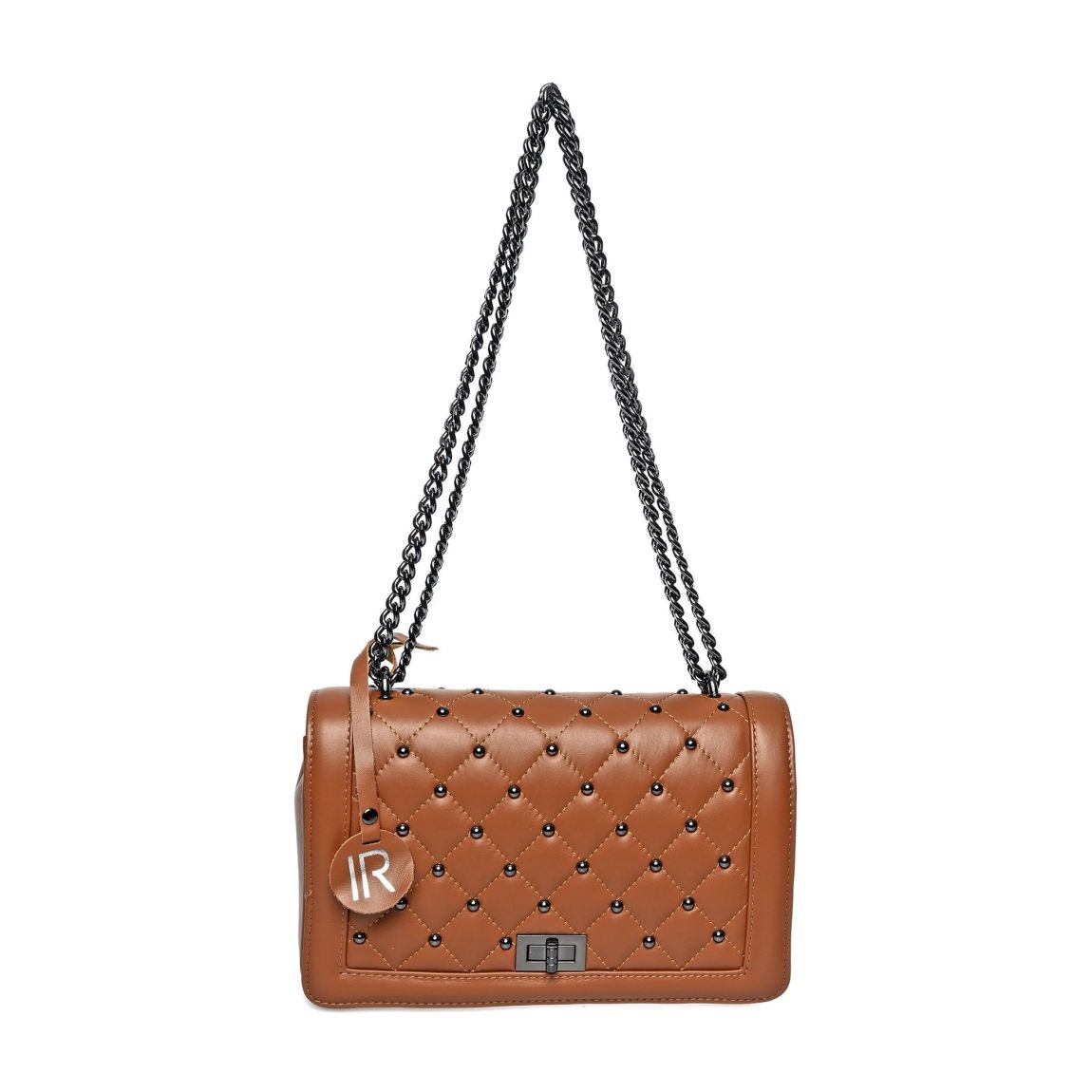 Brown Italian Leather Shoulder Bag main product photo