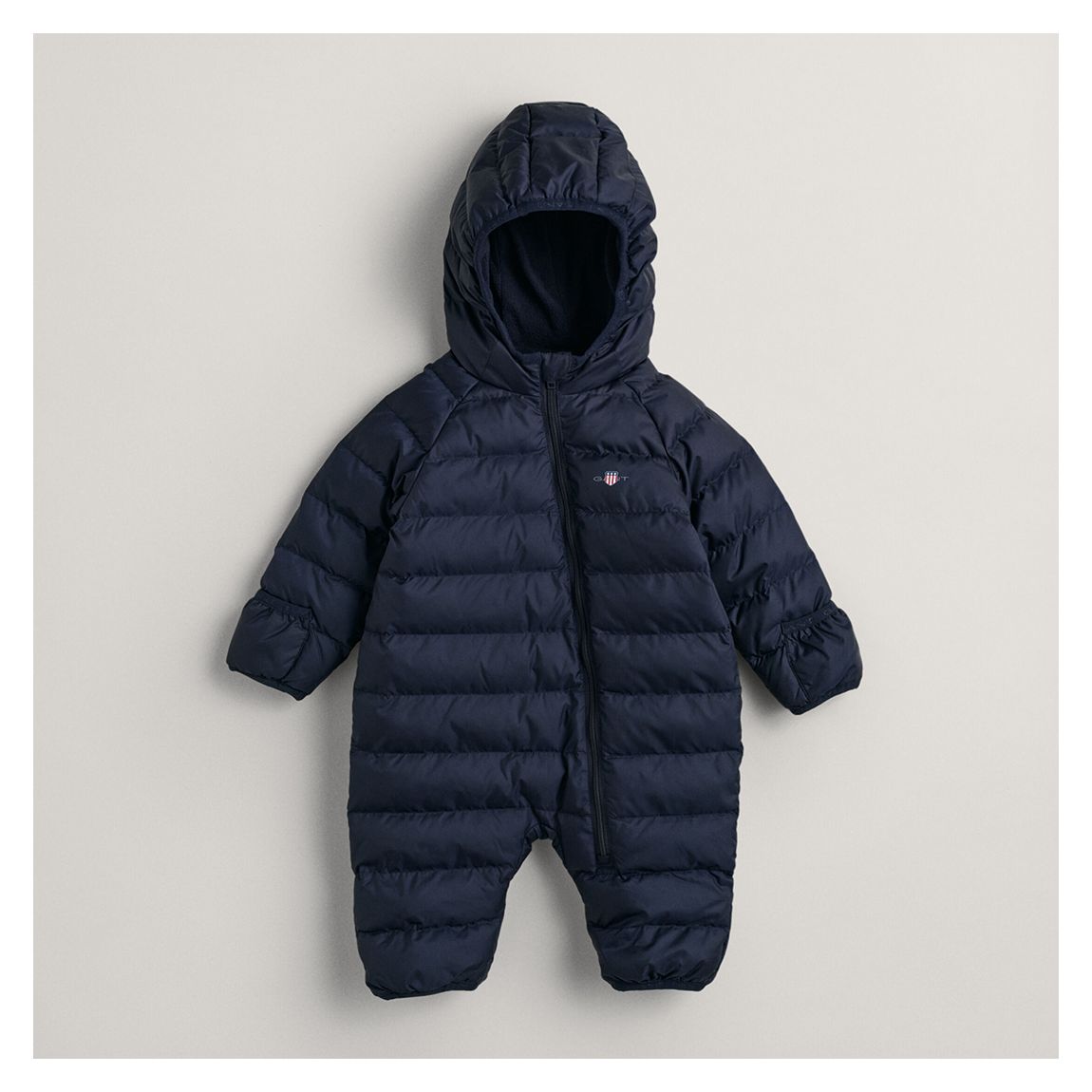 Baby Navy Padded Overalls main product photo