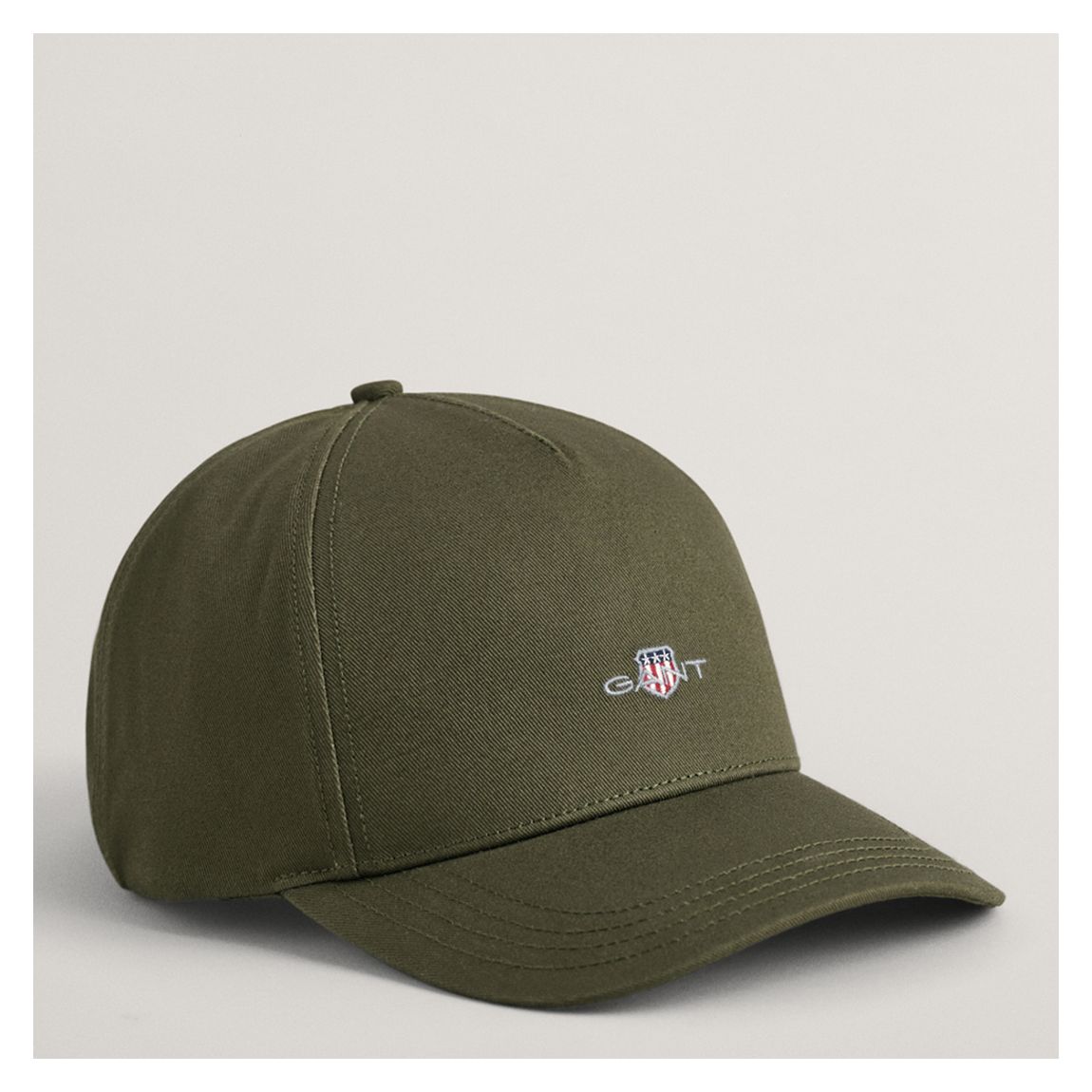 Green Teen Shield Cotton Twill Cap main product photo