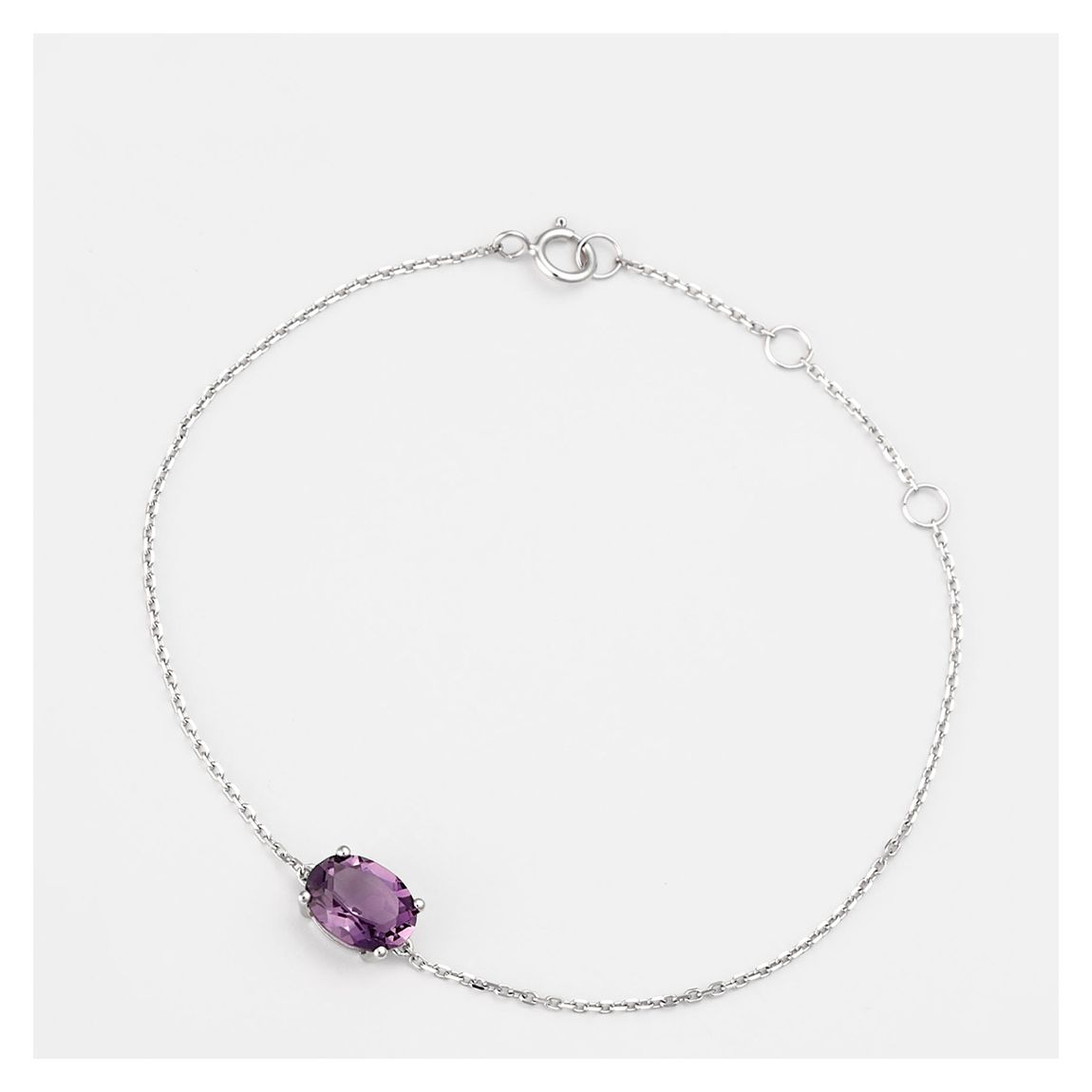White Gold Lilou Bracelet main product photo