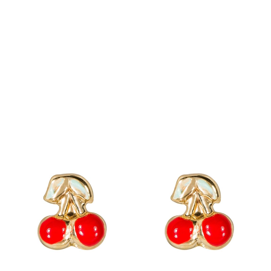 Yellow Gold Cerisette Children′s Earrings main product photo