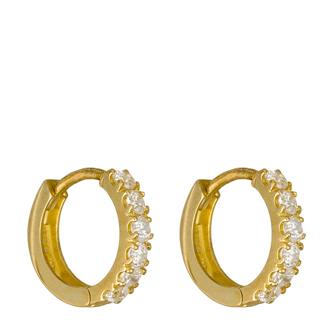 Yellow Gold Quality Earrings main product photo
