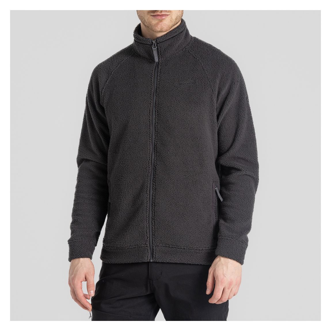 Charcoal Karlton Full Zip Fleece main product photo