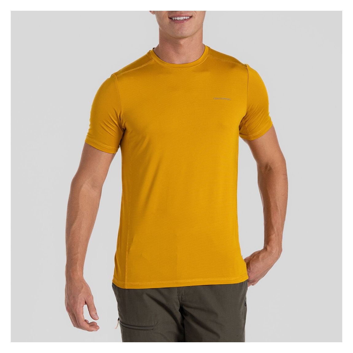Mustard Charon Short Sleeved T-Shirt main product photo