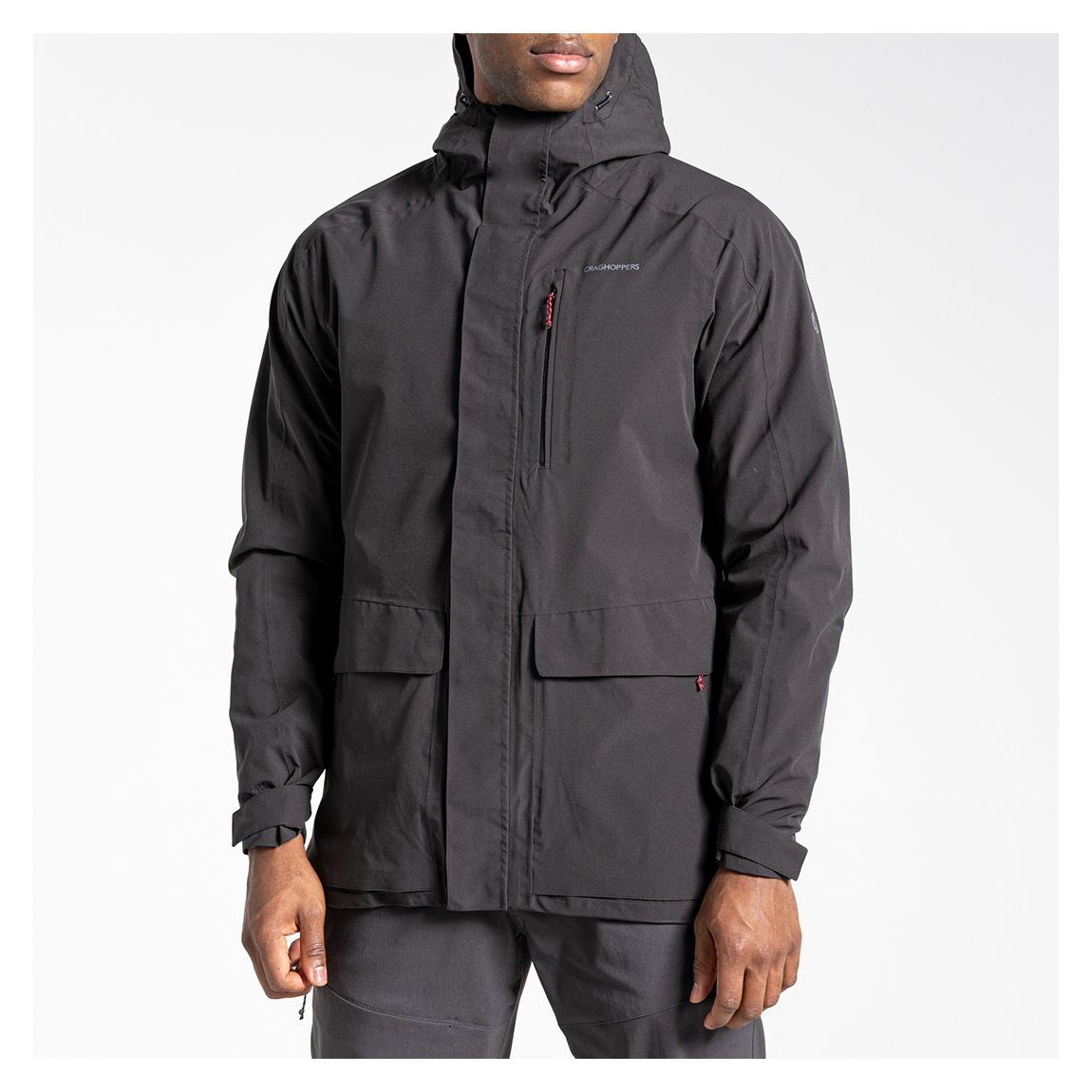Charcoal Lorton Stretch Waterproof Jacket main product photo