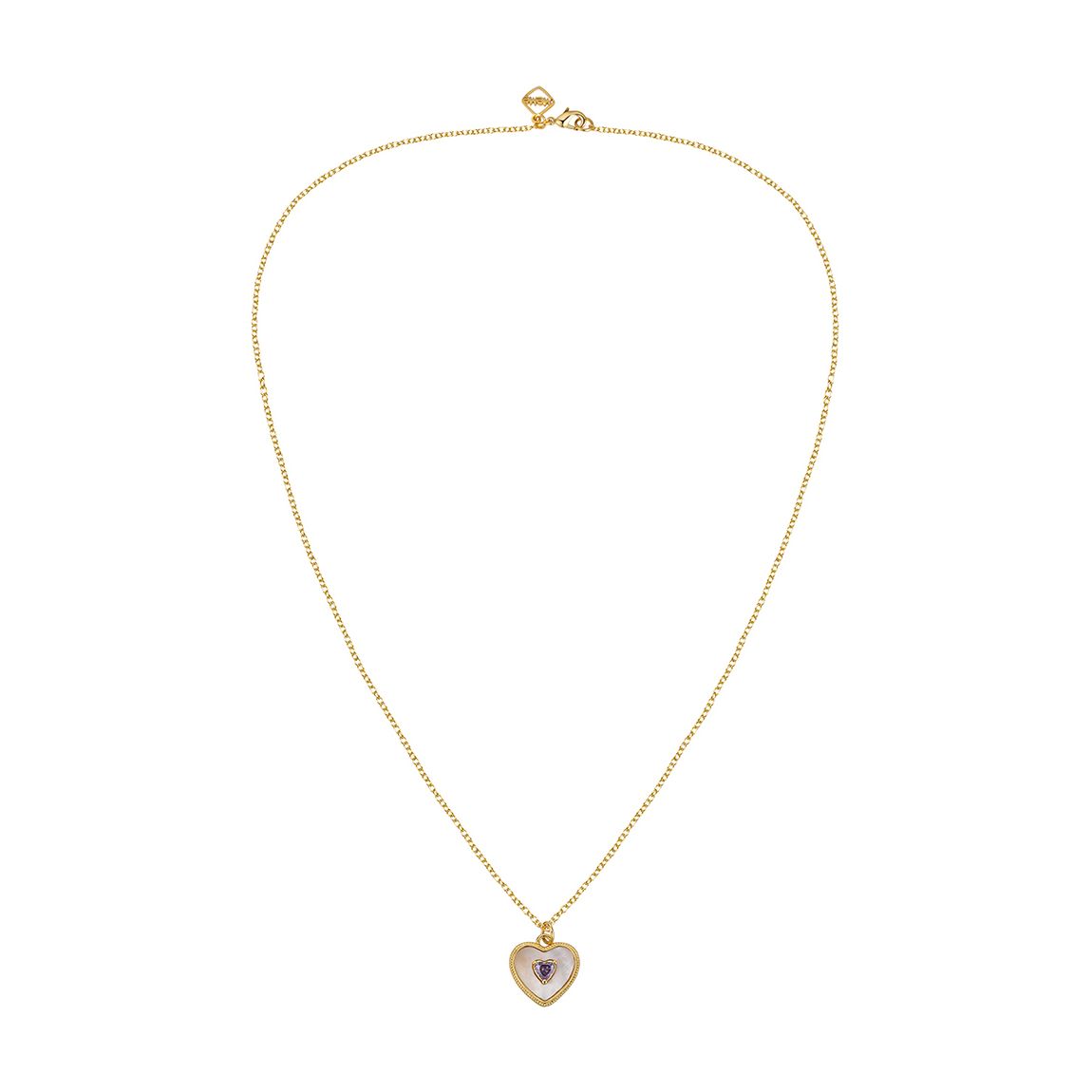 18K Gold Plated Always In Love Necklace main product photo