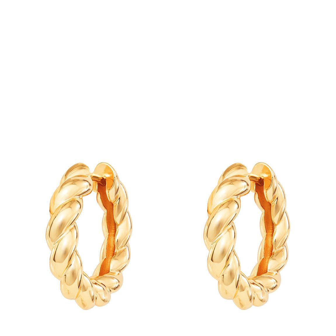 18K Gold Plated Anchors Away Earrings main product photo