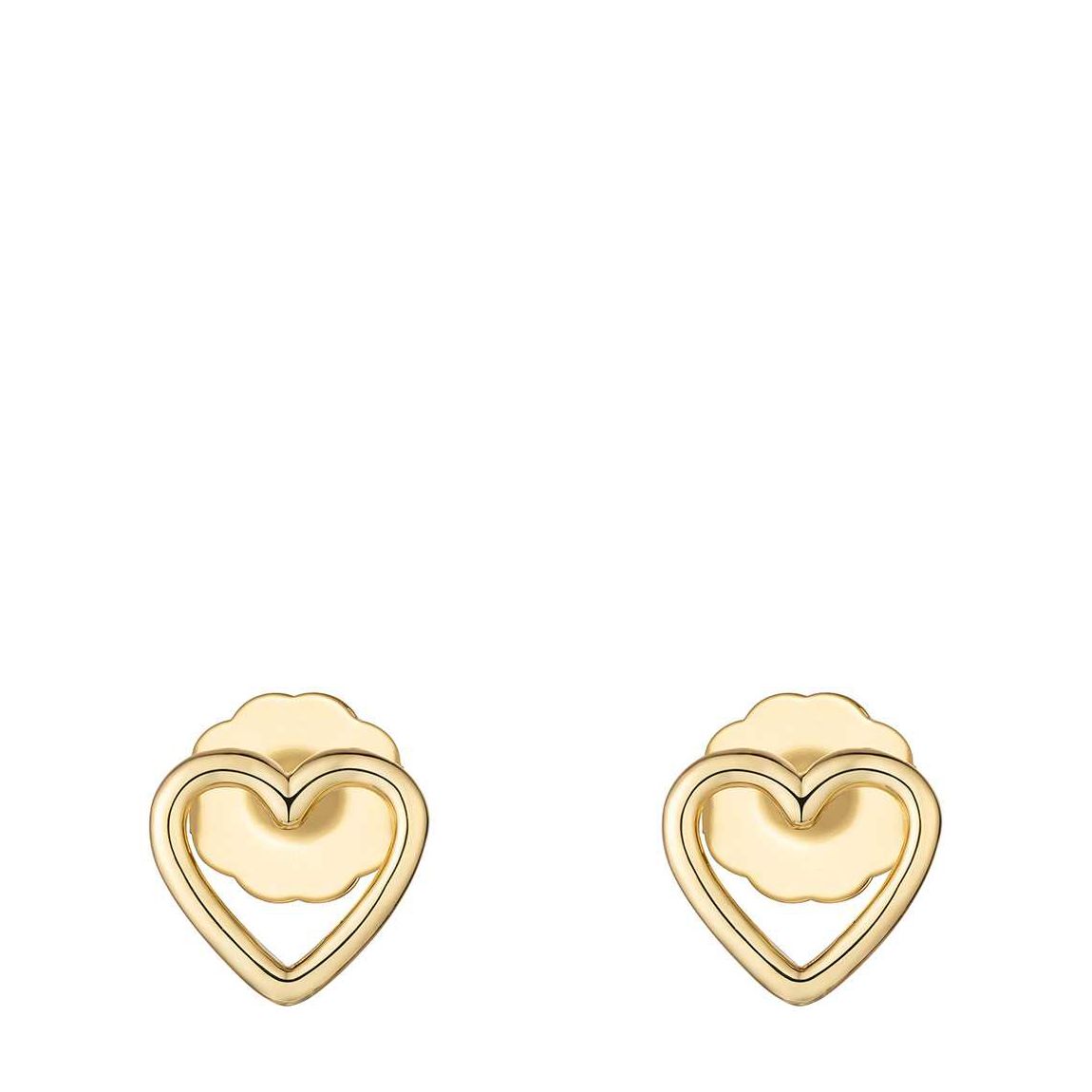 18K Gold Plated Heart Beats Fast Earrings main product photo