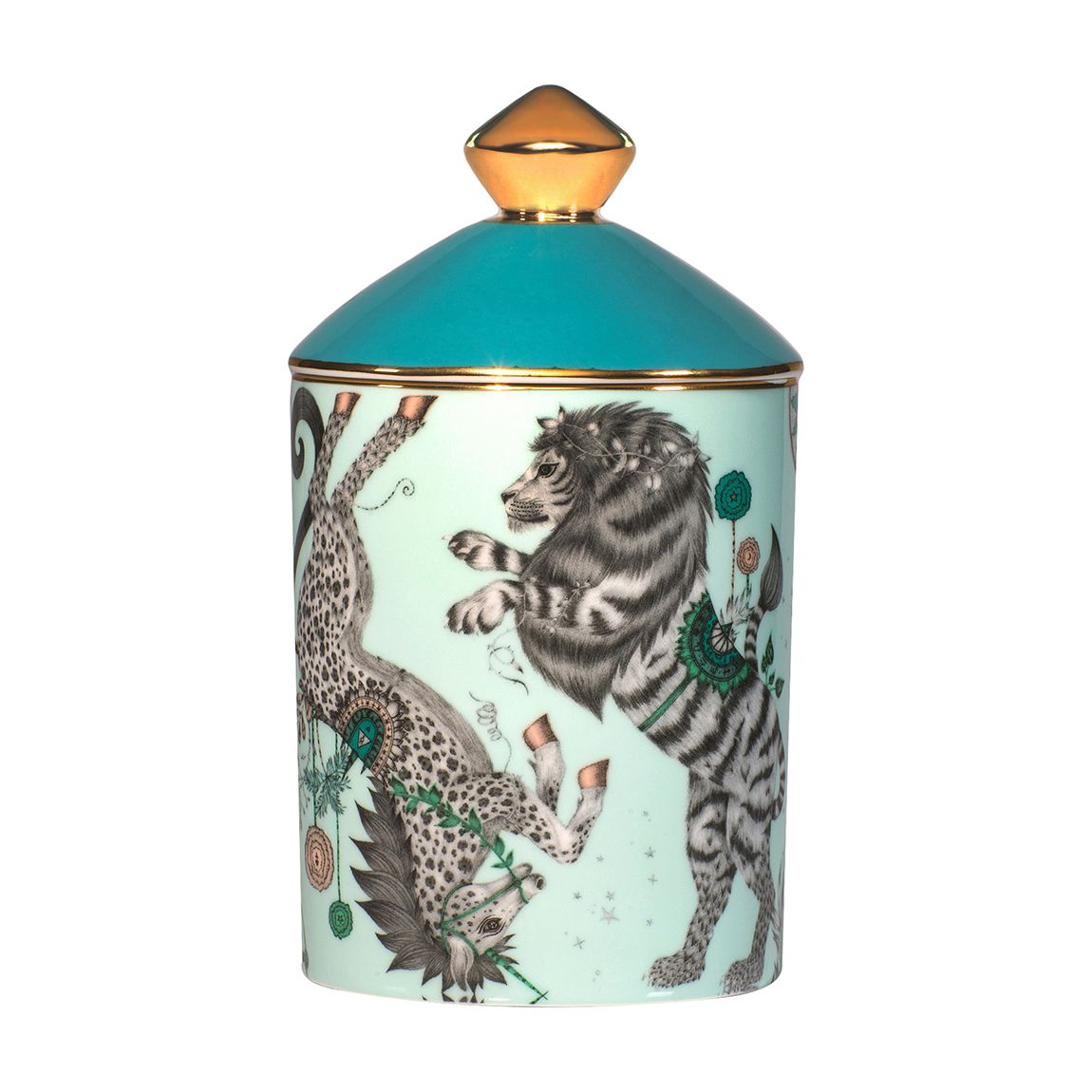 Caspian Vanilla & Sandalwood Bone China Fragranced Candle main product photo