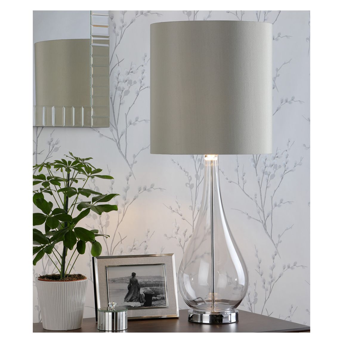 Bronant Table Lamp Smoked Glass main product photo