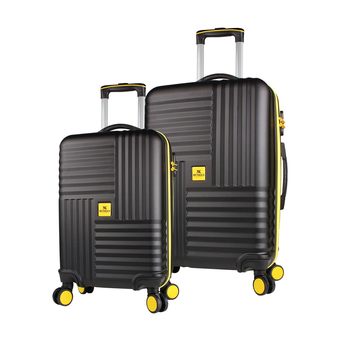 Black Suitcase Set (2 Pieces) main product photo