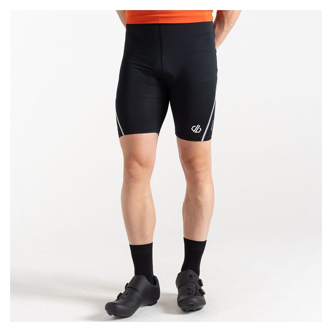 Black/White Bold Cycling Short main product photo