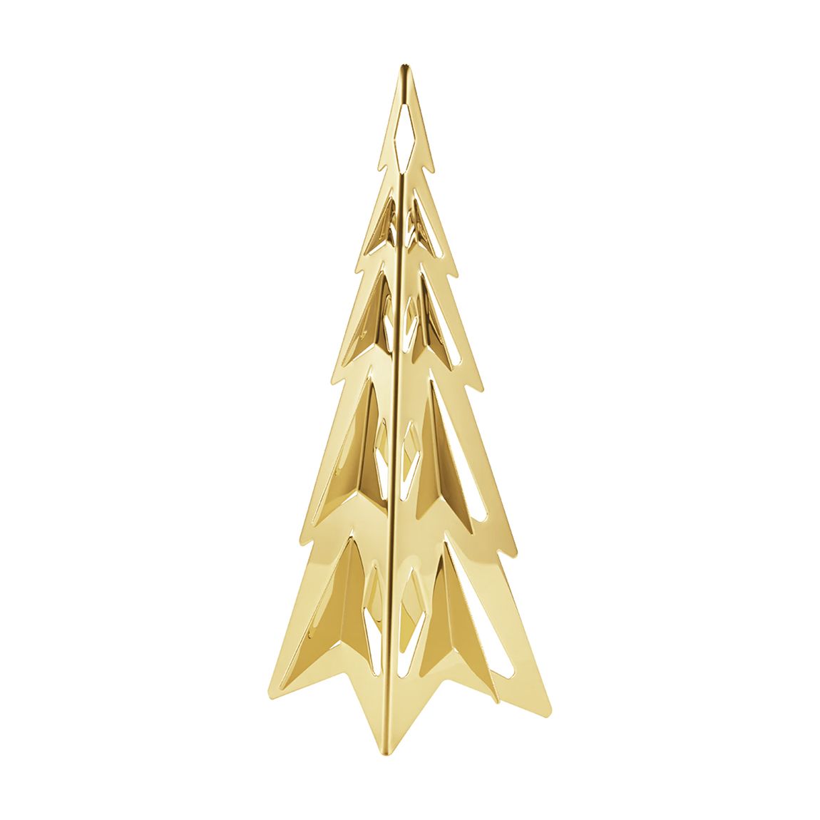 Large Christmas Table Tree, Gold Plated main product photo