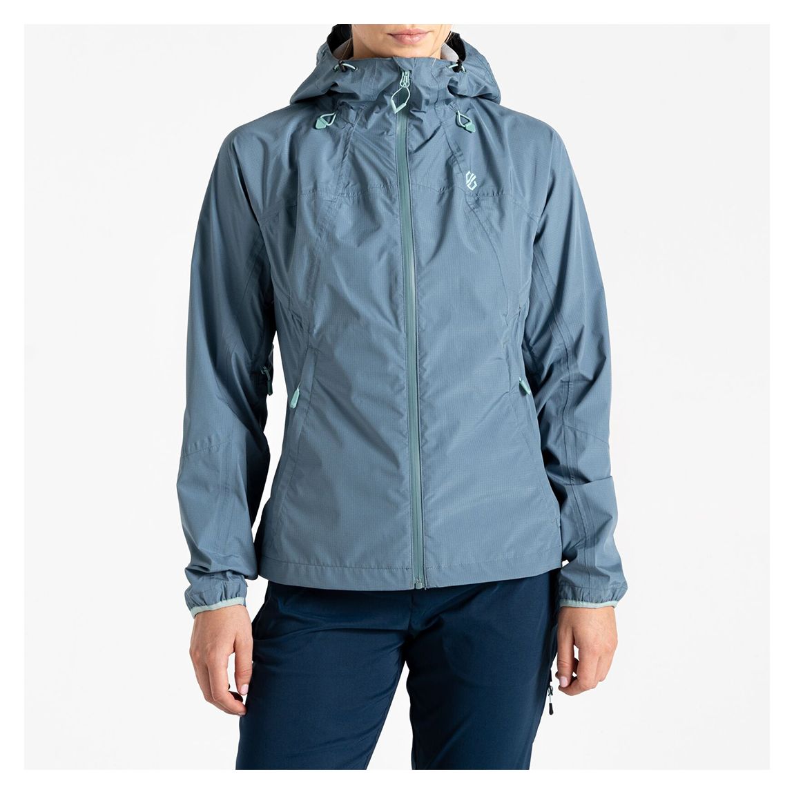 Dusty Blue Breathe Easy Waterproof Jacket main product photo