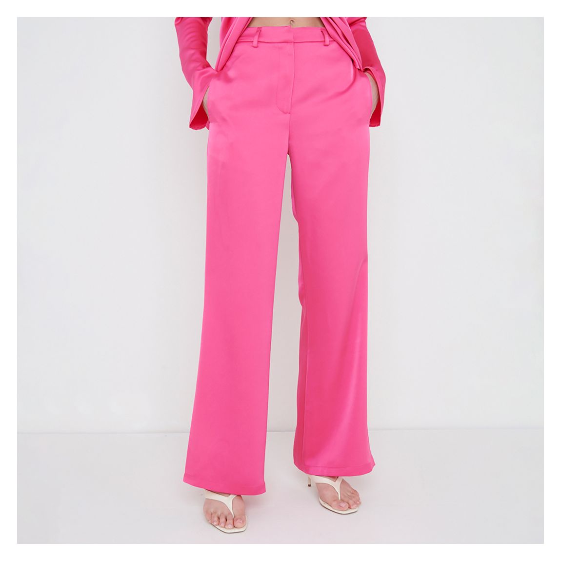 Fuchsia Ashley Straight Leg Trousers main product photo