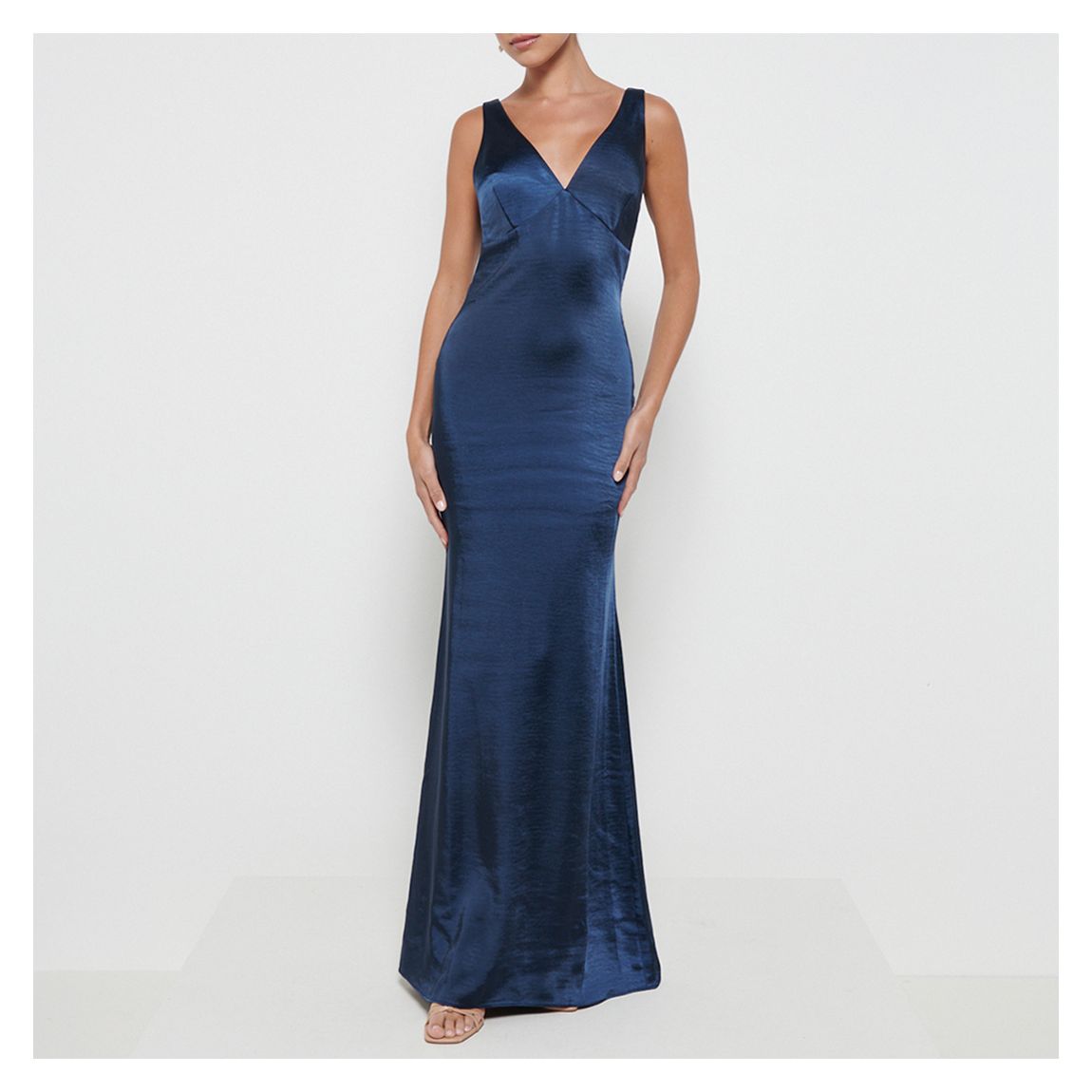 Navy Piper Maxi Bridesmaid Dress main product photo