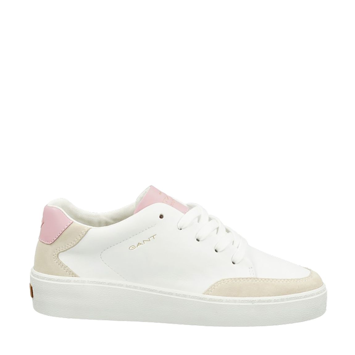 Women's White/Pink Lagalilly Trainer main product photo
