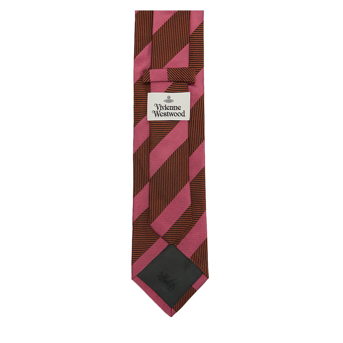 Rust Herring Bone Jacquard Tie main product photo