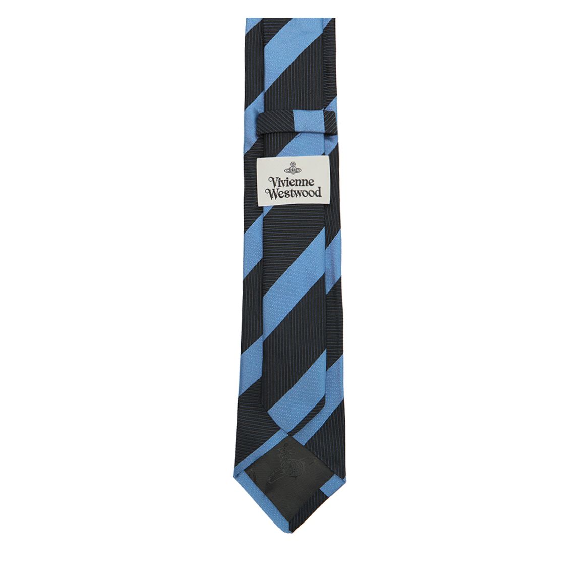 Navy Blue Herring Bone Jacquard Tie main product photo