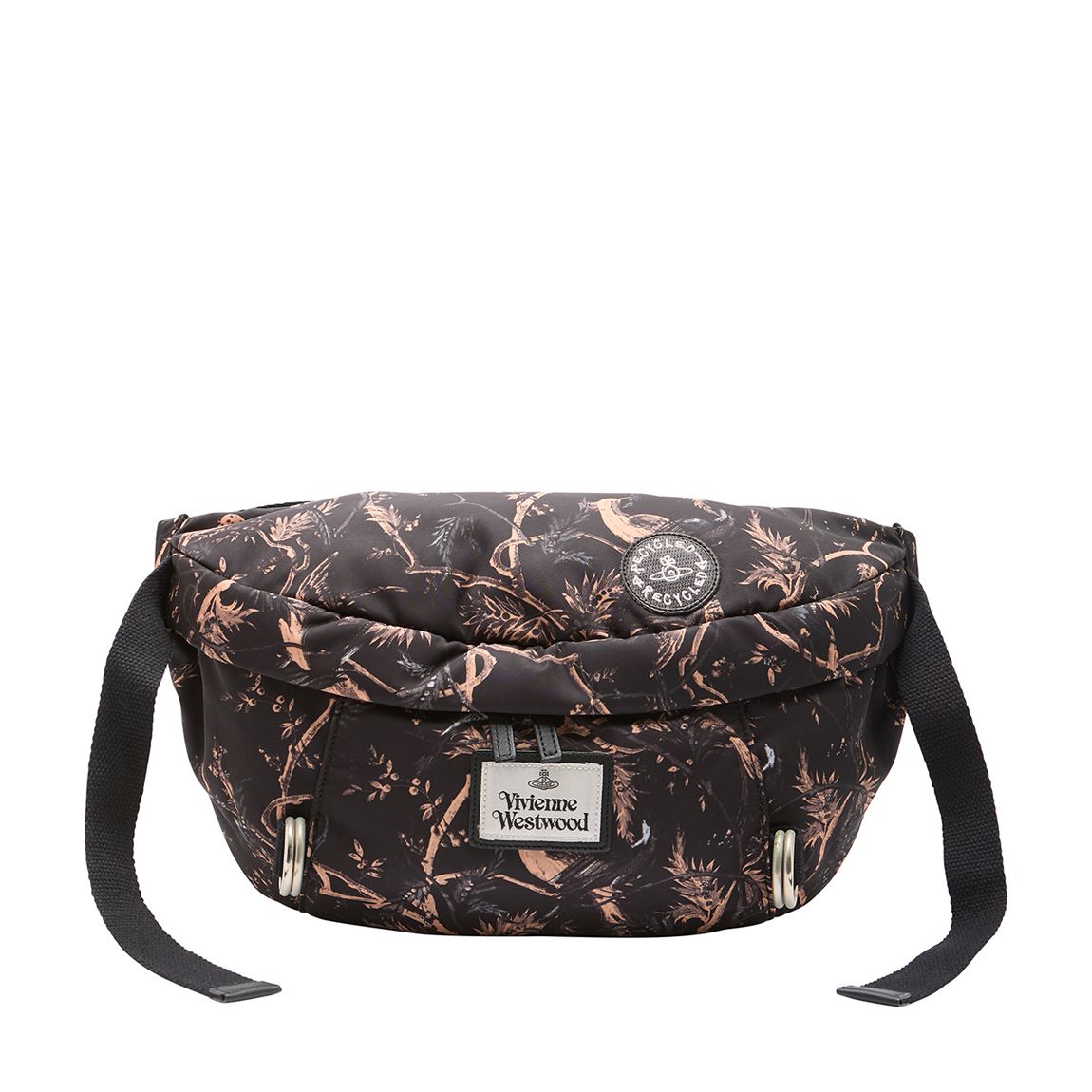 Night Garden Recycled Nylon Botanical Bumbag main product photo