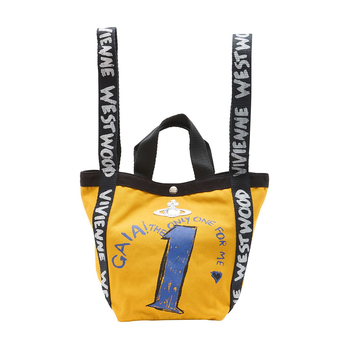 Yellow Cotton Canvas Gaia Small Runner Holdall main product photo