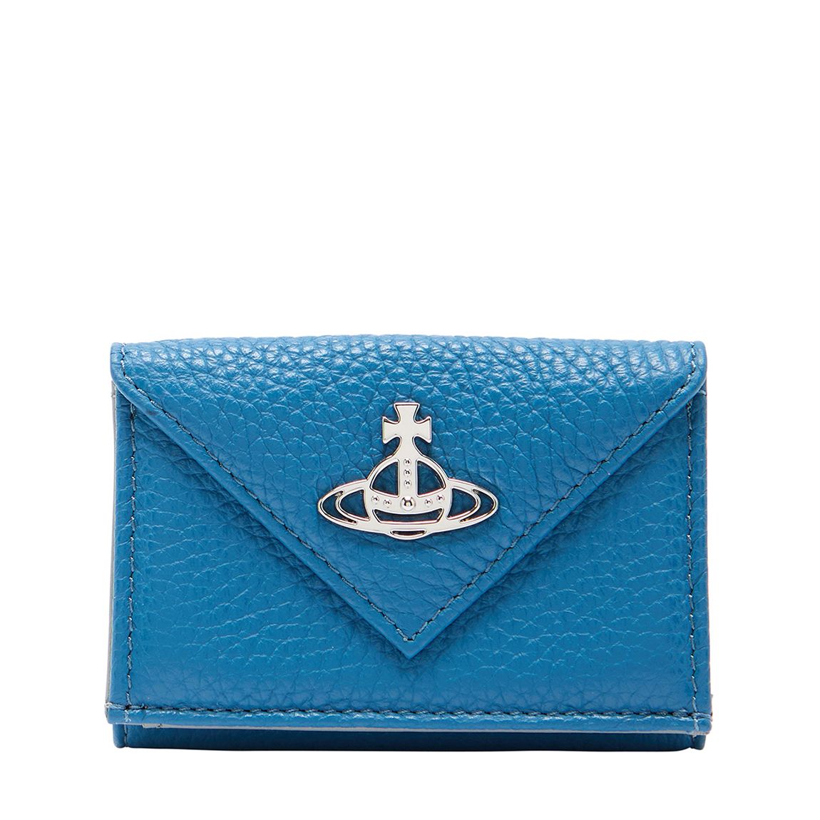 Blue Grain Leather Johanna Envelope Billfold With Pocket main product photo