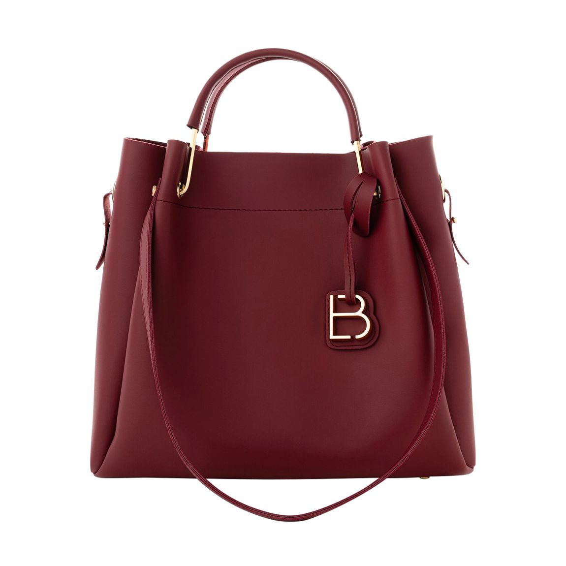 Claret Red Shoulder Bag main product photo