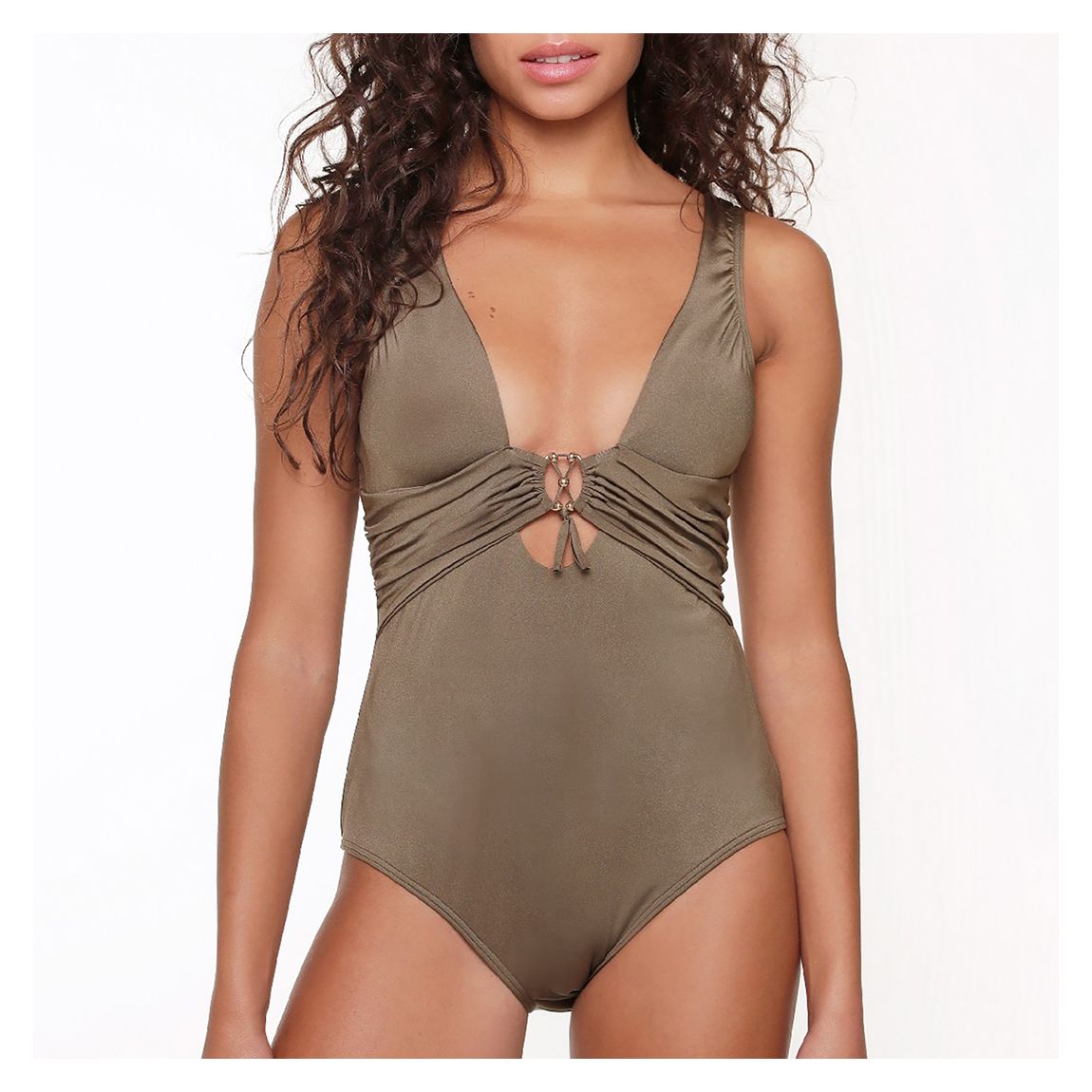Khaki Swimsuit main product photo