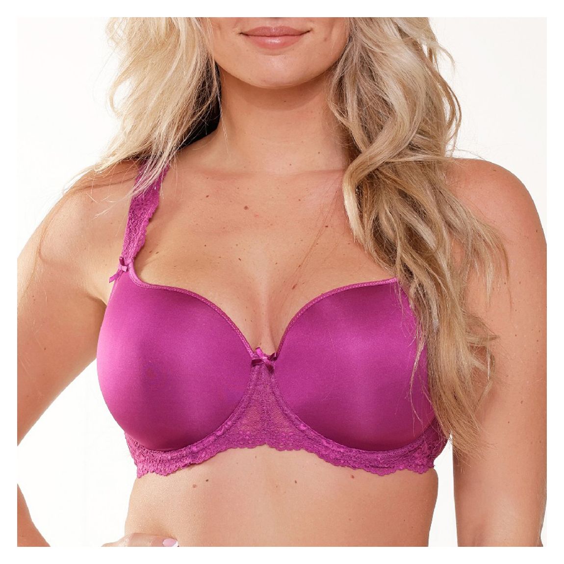 Raspberry DAILY T-Shirt Bra - Plus Size main product photo