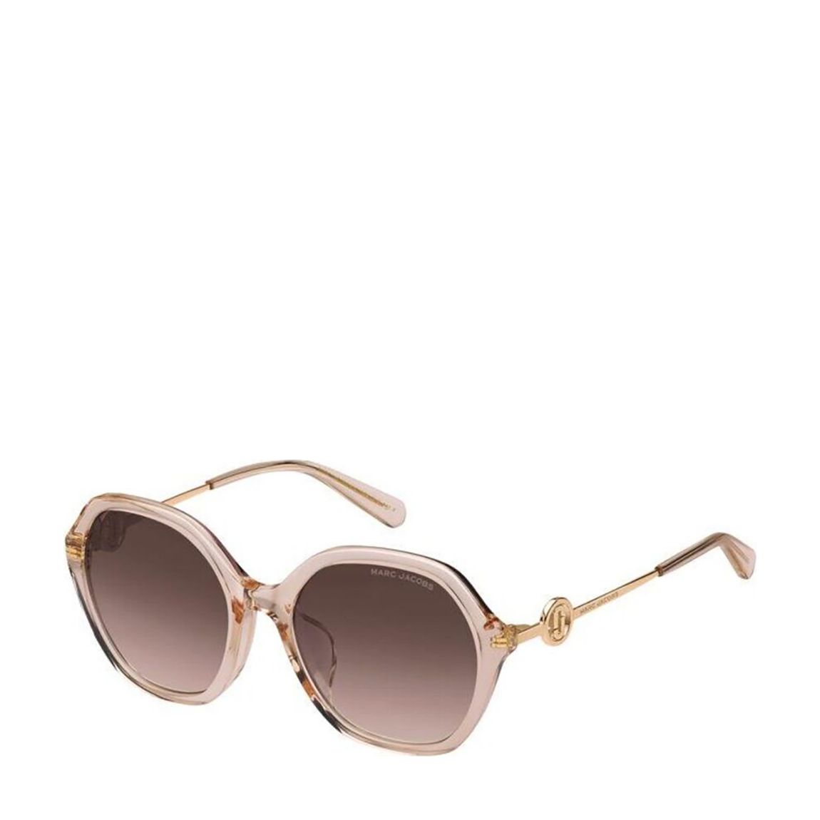Marc Jacobs Women's Sunglasses MARC 728/F/S 35JHA Transparent Pink/Gradient Dark Brown main product photo