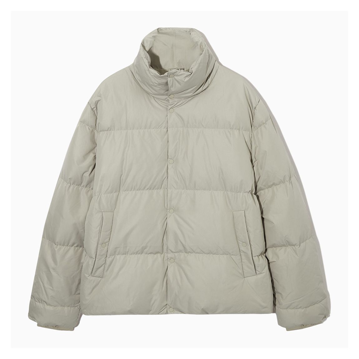 Beige Kappa Puffer Jkt R main product photo