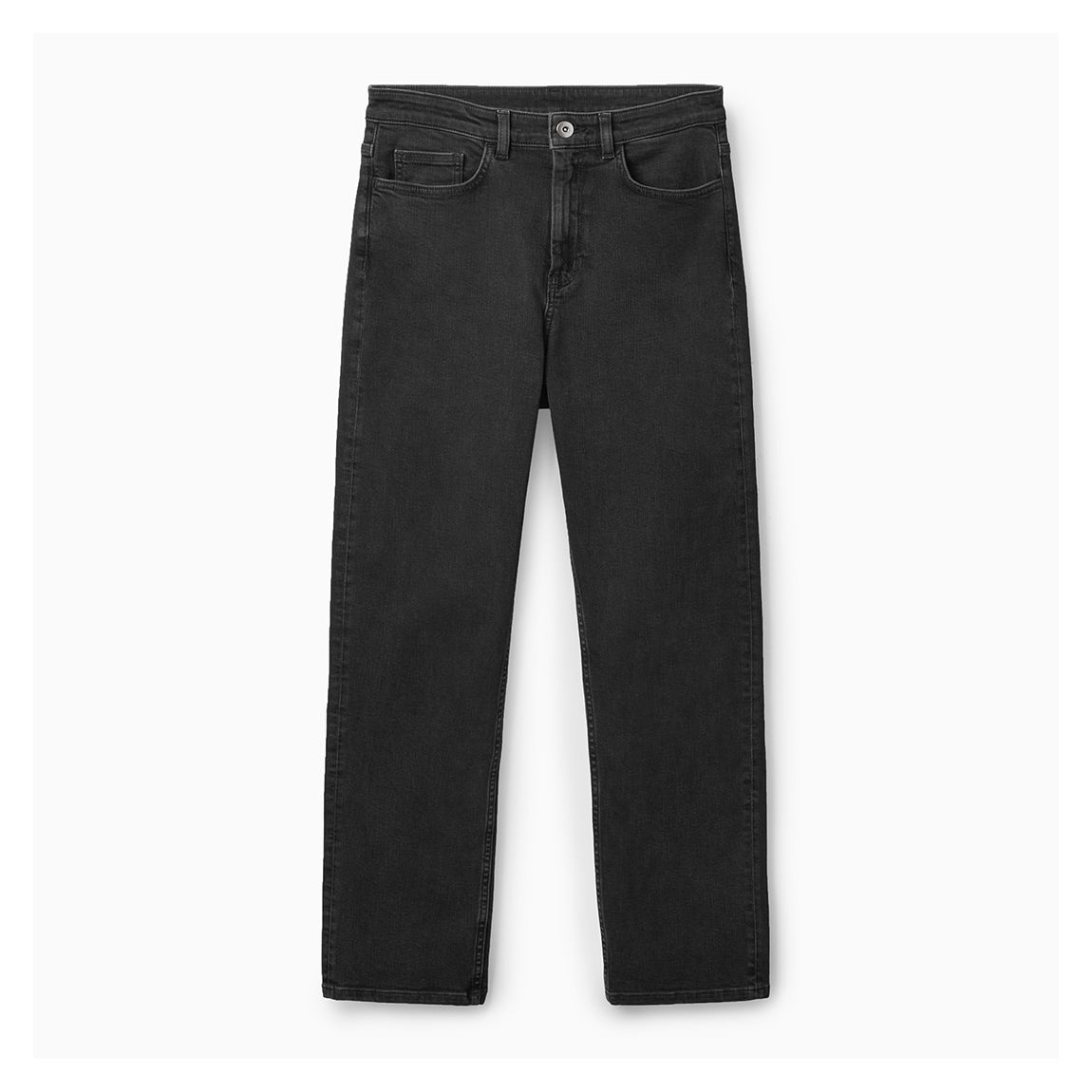 Black Wash Colm Slim Crop Jeans main product photo